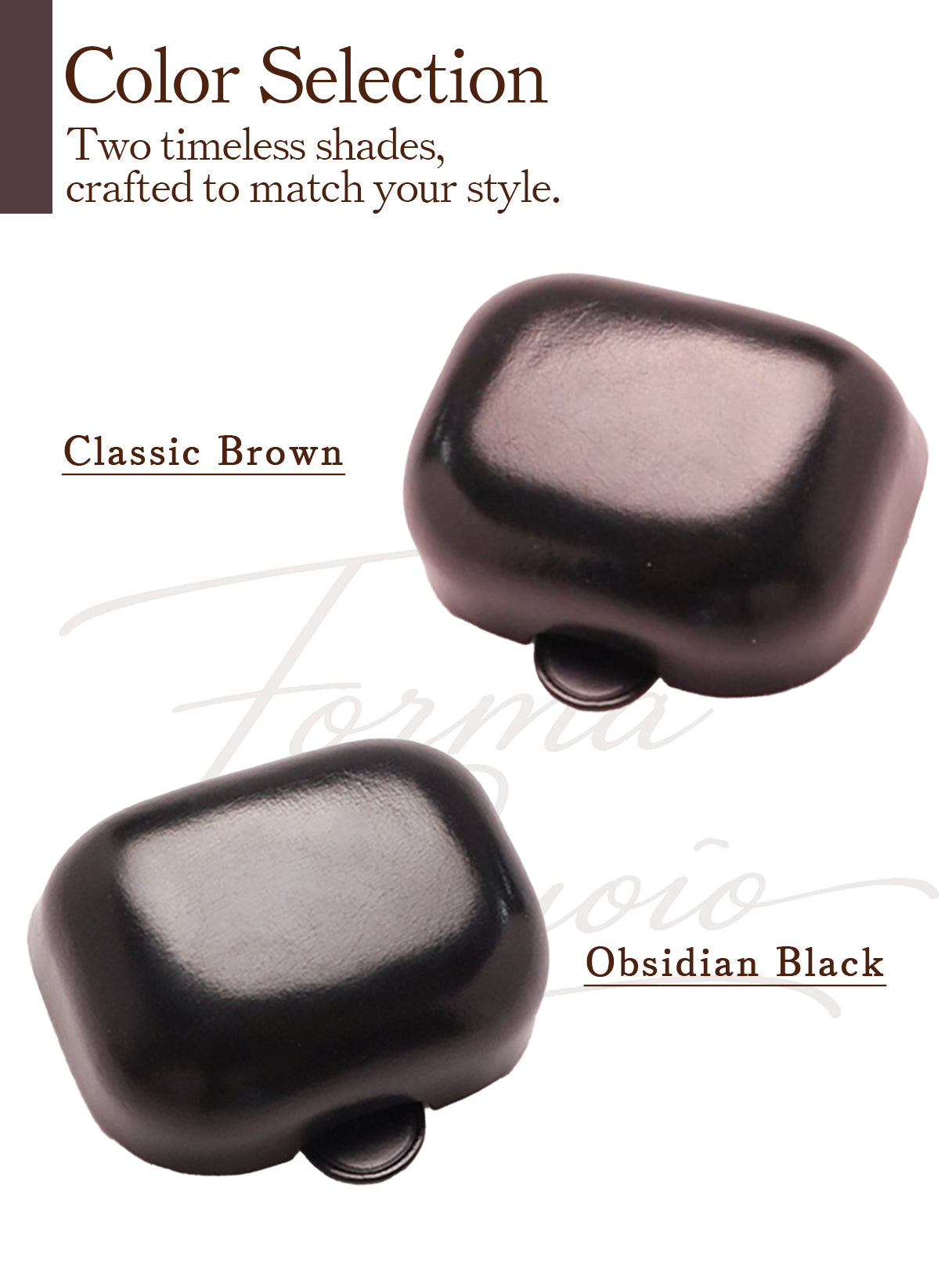 One-Piece Sculpting Handcrafted Cordovan Leather Airpods Pro Protective Case